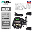 Carretilha Samolla KX800 Digital Solar