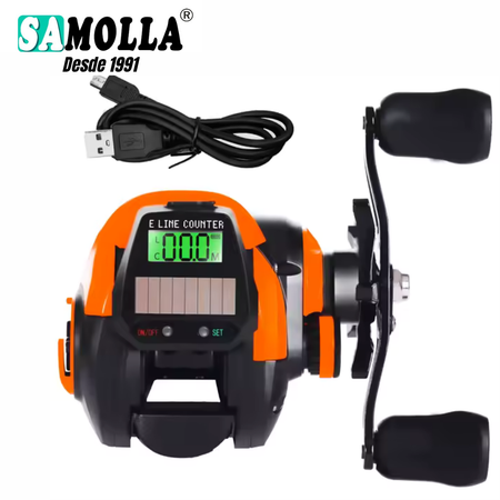 Carretilha Samolla KX800 Digital Solar