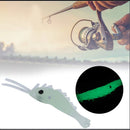 Kit 50 Iscas Artificiais Luminosas de Camarão – 3,5cm