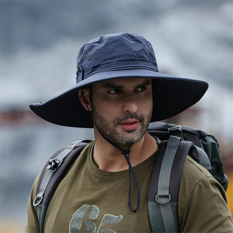 Chapéu Masculino 2025 – Verão, Pesca, Trilhas e Praia