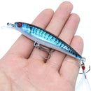 Isca de pesca artificial Laser Minnow 10/5 peças