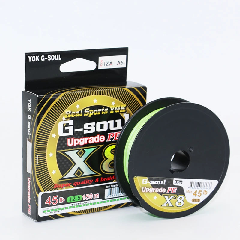 Linha de Pesca Multifilamento YGK X8 – Resistência e Sensibilidade em Alto Nível