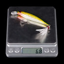 Isca de pesca artificial Laser Minnow 10/5 peças