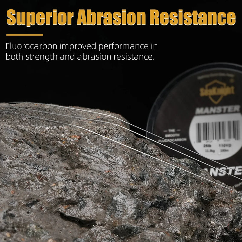 Linha de Pesca MANSTER T2 Série Fluorocarbono 100M