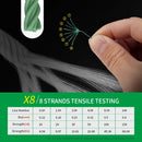 Linha de Pesca Multifilamento X8