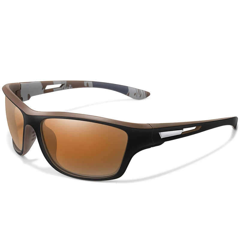 Óculos de Sol Polarizado Masculino UV400 – Pesca, Ciclismo, Direção e Esportes ao Ar Livre
