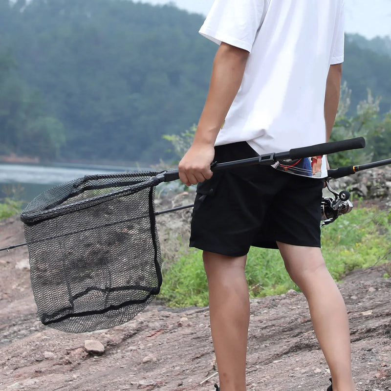 Rede de Pesca Dobrável Sougayilang 65-112cm – Telescópica