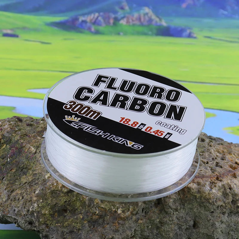 Linha de Pesca Monofilamento de Nylon com Revestimento de Carbono