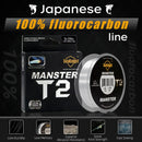 Linha de Pesca MANSTER T2 Série Fluorocarbono 100M