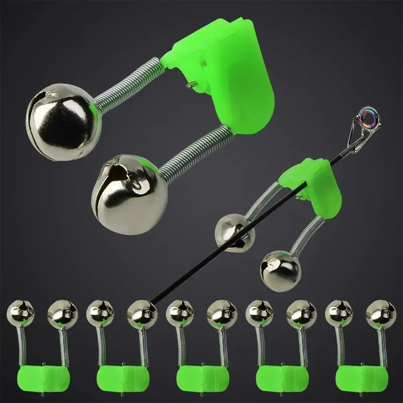 Kit com 5 Sinos de Alarme para Fisgadas de Peixe