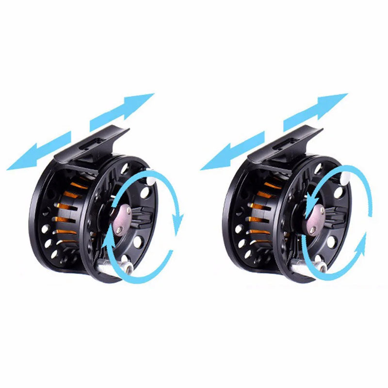 Carretilha/Molinete de Fly Fishing 75mm – Alumínio CNC