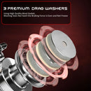 Molinete de Pesca Sougayilang 1000–5000 Series – Dupla Manivela, Drag 10kg