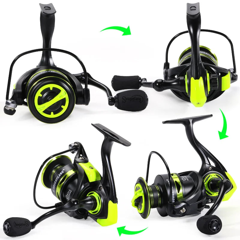 Molinete Sougayilang 1000–4000 – Alta Velocidade, Drag 10kg