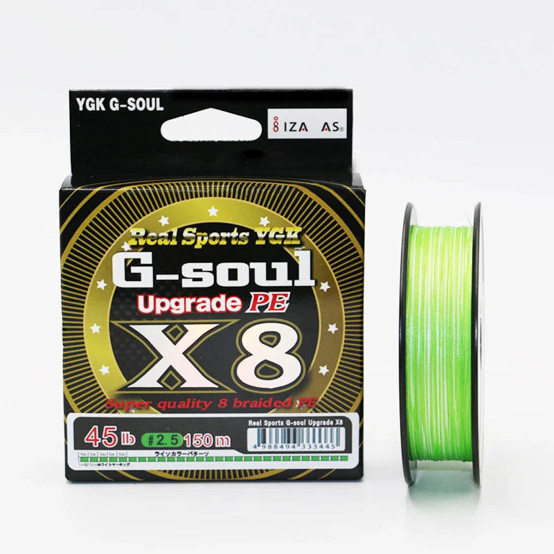 Linha de Pesca Multifilamento YGK X8 – Resistência e Sensibilidade em Alto Nível