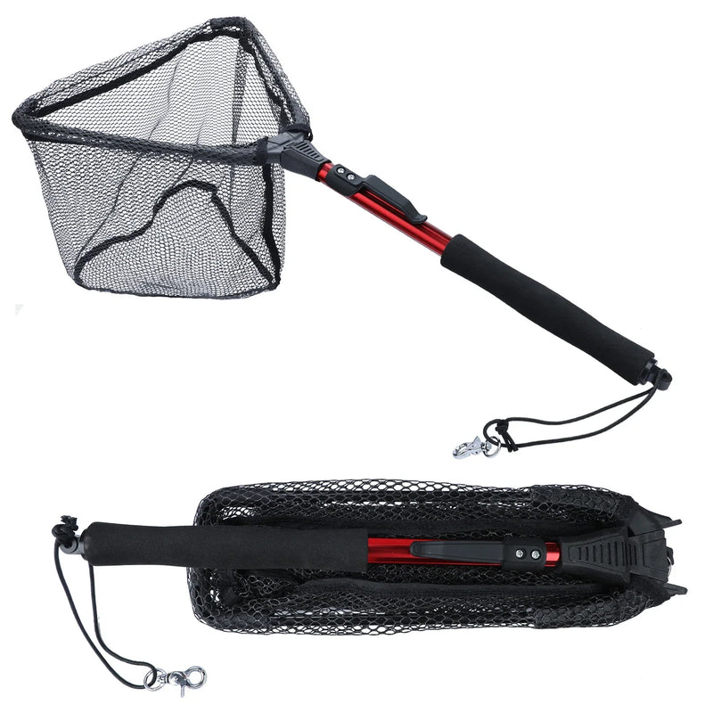 Rede de Pesca Dobrável Sougayilang 65-112cm – Telescópica