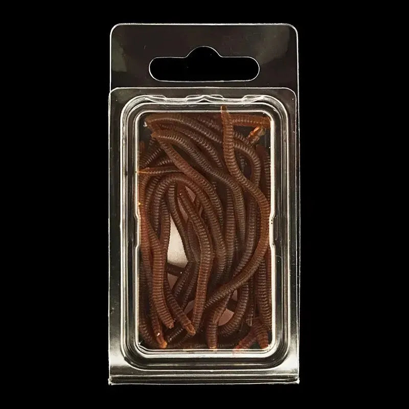 Isca Artificial de Pesca Imitando Minhoca