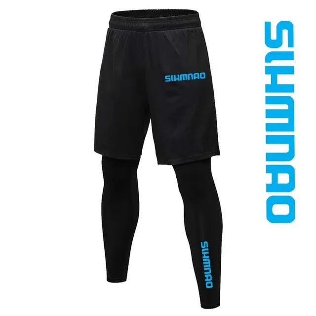 Calça Masculina Outdoor 2025 – Secagem Rápida, Elástica e Respirável para Pesca, Ciclismo, Corrida e Trilhas