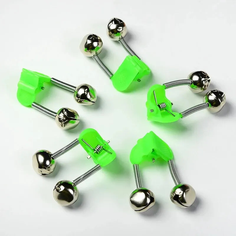 Kit com 5 Sinos de Alarme para Fisgadas de Peixe