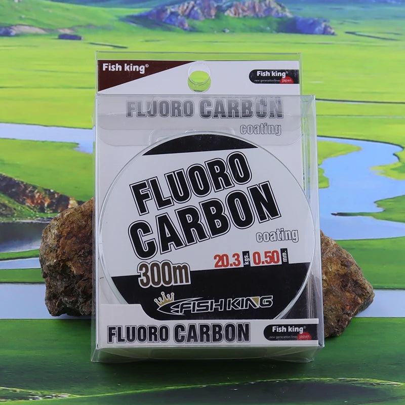 Linha de Pesca Monofilamento de Nylon com Revestimento de Carbono