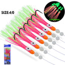 Kit 6pcs Sabiki Rig Luminoso