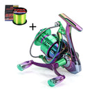 Molinete de Pesca Sougayilang 1000–5000 Series – Dupla Manivela, Drag 10kg