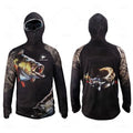 Camisa de Pesca Masculina com Capuz – Proteção Solar UV