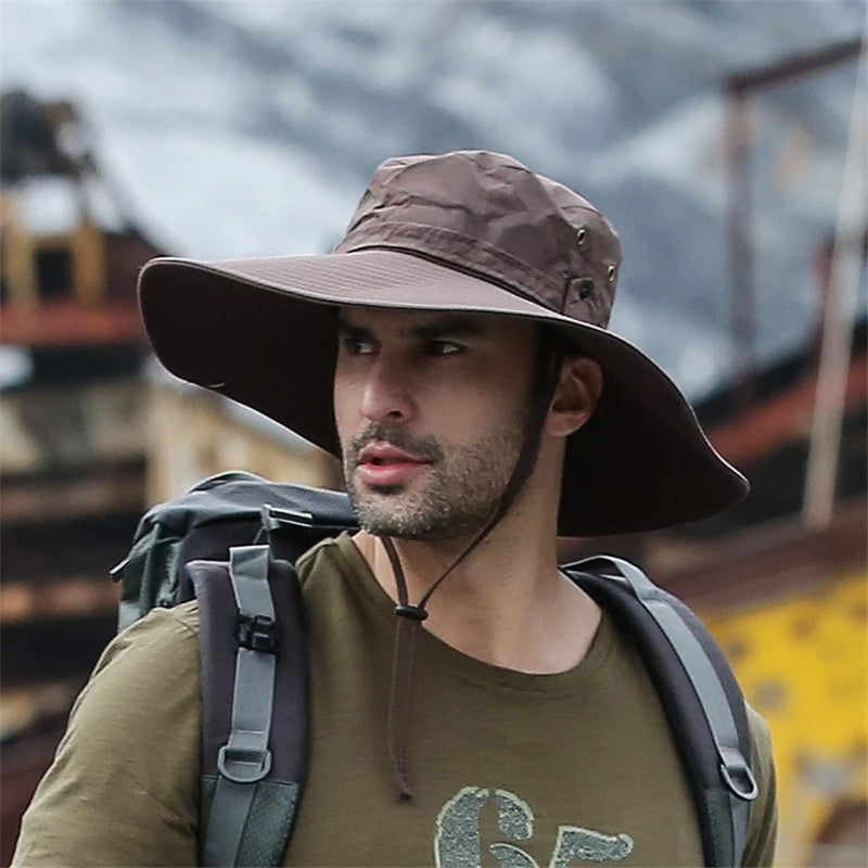 Chapéu Masculino 2025 – Verão, Pesca, Trilhas e Praia